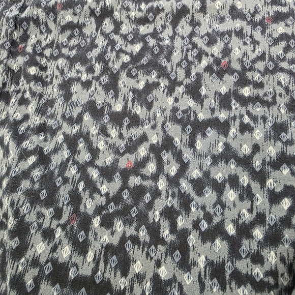 English Laundry Men’s Long Sleeve Shirt XL Geometric Microprint Navy Gray Button - Picture 3 of 8